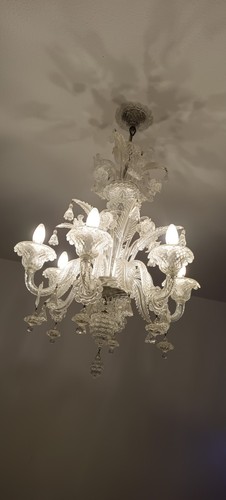 Lampadario cristallo di - lampadario,