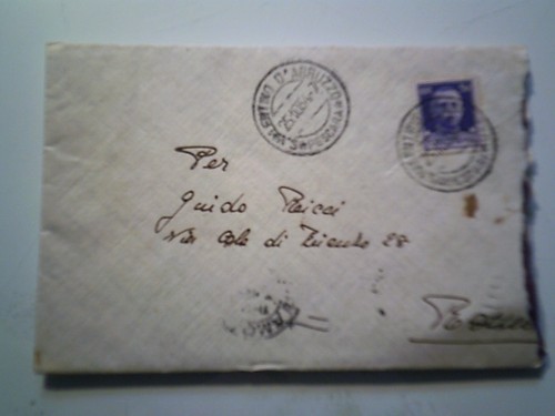 Busta viaggiata s - busta,