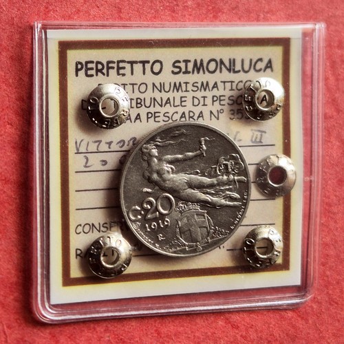 Centesimi 1919 libertà - 20,
