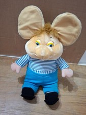 OTTIMO STATO TOPO GIGIO Maria Perego peluche Giochi Preziosi anni'90 - 35cm