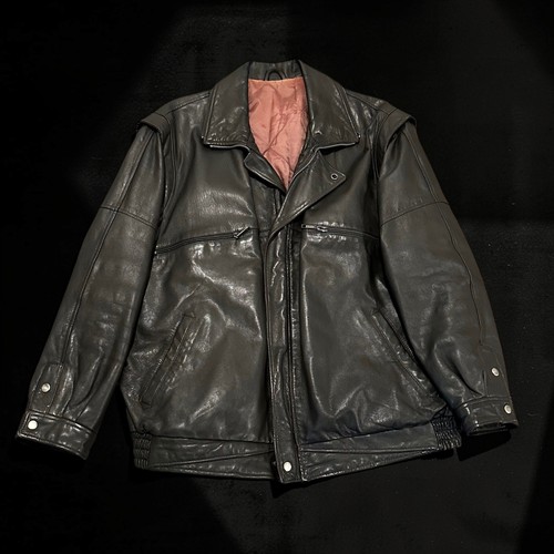 Giacca moto bomber vintage - giacca,