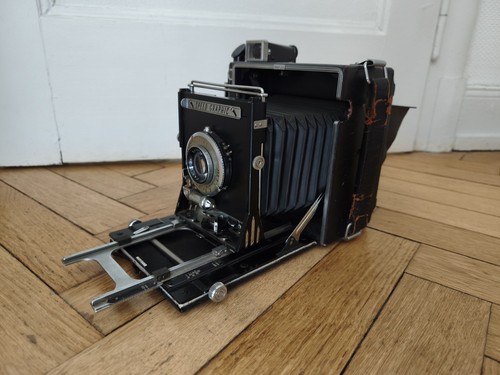 Graflex speed graphic - graphic, avec