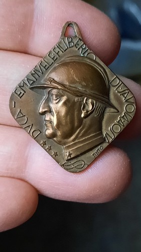 Medaglia monumento duca - medaglia,