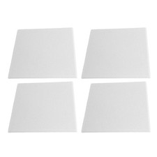  4 pezzi quadrati in feltro