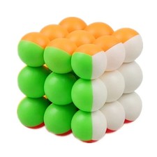 Cubo Magico Sfera 3x3x3 YJ Yuanzhu - Puzzle Rotante, 6cm, Giocattolo Educativo