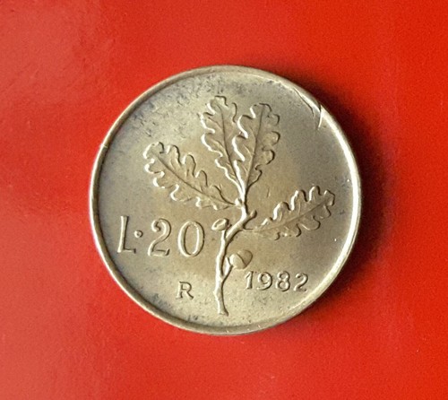 Lire 1982 errore - 20,