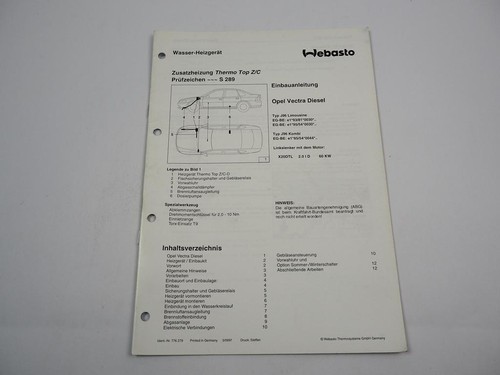 Opel vectra j96 berlina - j96,
