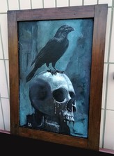 Dipinto a olio Memento Mori