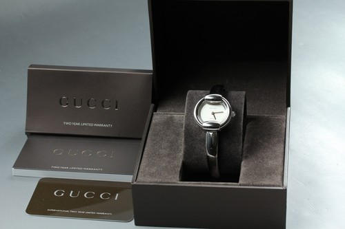 Gucci 1400l 25mm - silver, white
