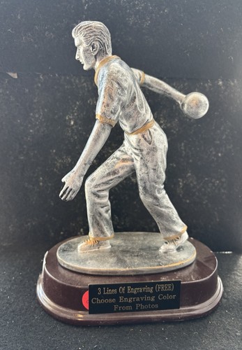 Trofeo bowling maschio - 10", in
