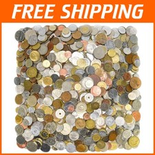 Monete estere mondiali circolate da 2 libbre, mix di vecchie e nuove