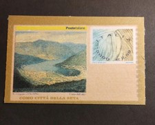 Repubblica 2001 Como città della seta la francobusta nuovo Perfetto 