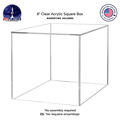 Espositore acrilico riser - espositore, 8"