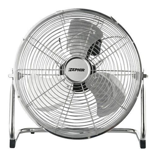 Ventilatore terra cromato - da,