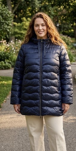 Parka cappotto trapuntato - parka,