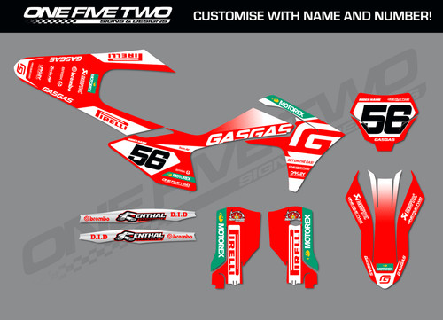 Kit grafica gasgas - gasgas, mc