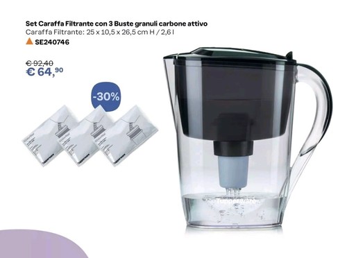 Tupperware caraffa filtrante - tupperware,