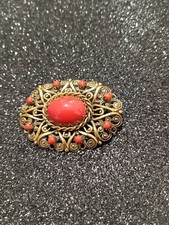 Vintage spilla donna metallo - donna,