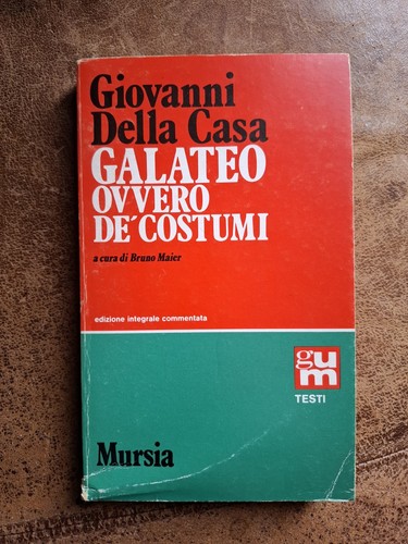 Galateo ovvero costumi g - galateo,