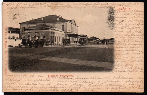 Cartolina padova stazione - cartolina,