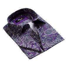 Purple Paisley Design Mens