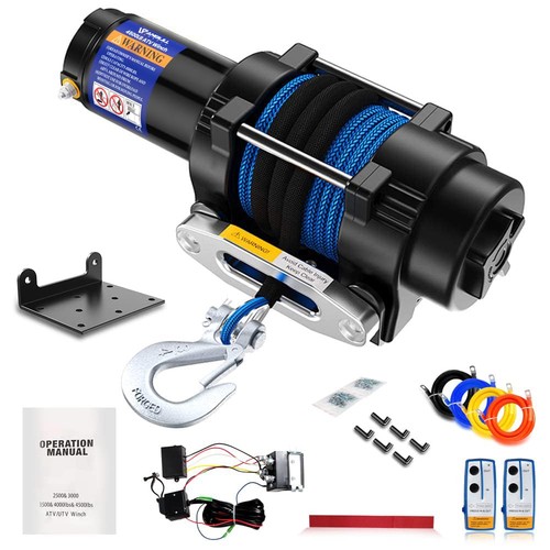 Verricello elettrico 12v 4500 - elettrico,
