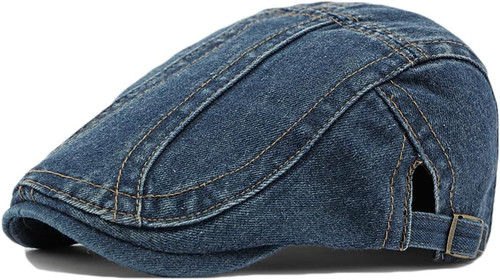 Denim newsboy cappelli - denim,