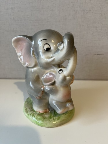 Vintage ceramic elephant - vintage,