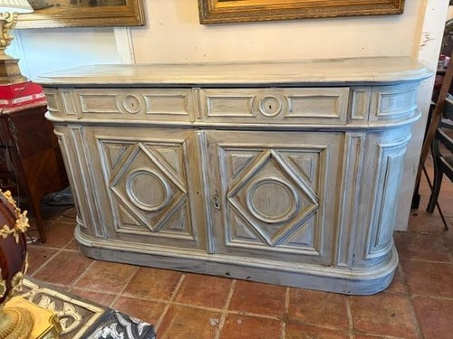 Long antique french buffet - antique,