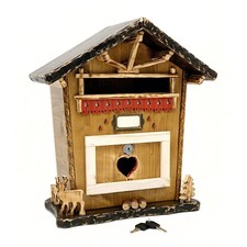 Cassetta della posta in legno