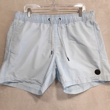 Pantaloncini da bagno uomo G-Star Raw Devano taglia XL/blu/foderati in rete/cuciture interne/tronchetti 5"
