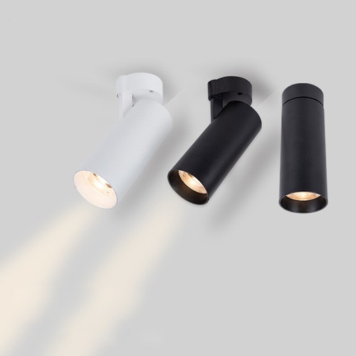 Plafoniera girevole led cob - girevole,