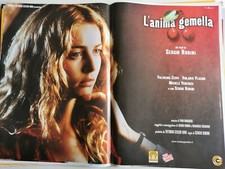 LOCANDINA CINEMATOGRAFICA cm 47 x 67 - L'ANIMA GEMELLA - SERGIO RUBINI 2