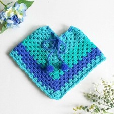 Poncho Neonata Bambina