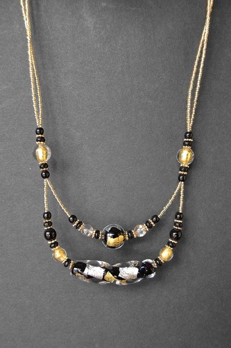 Collana vetro murano - in,
