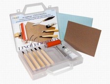 Set Linoleografia In Valigetta