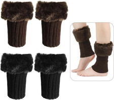 2 Paia Di Calzini in Peluche