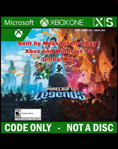 Minecraft legends xbox and - legends,
