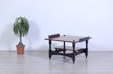 Tavolino basso vintage Coffee table design anni 60 Vassoio estraibile Stildomus