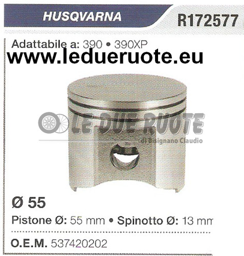537420202 pistone completo - pistone,