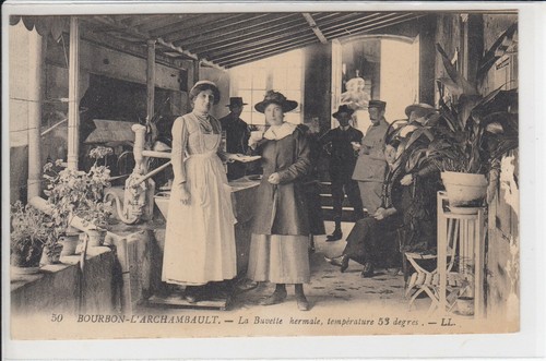 Cpa bourbon archambault - bourbon, l'archambault