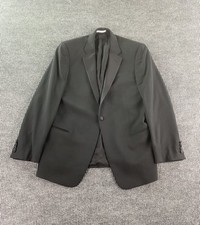 Giorgio Armani Giacca smoking 42 R Nero Lana Matrimonio Formale Lusso Designer