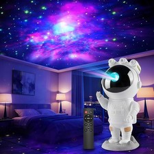 Proiettore Cielo Stellato Bambini,Astronauta Bianco 1.0 