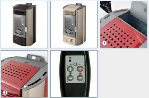 Stufa pellet smart - a, aria