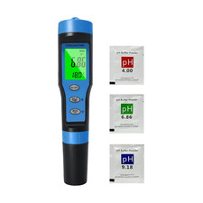 Misuratore Ph Digitale 4 in 1 Con TDS EC Temperatura, Tester Ph Acqua Multiparam