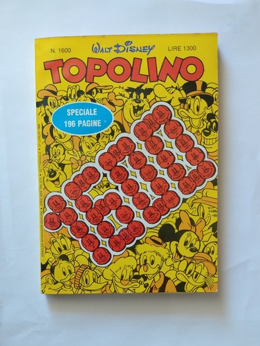 Topolino 1600 walt - walt, disney