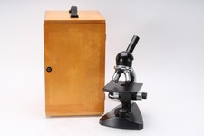 PZO Warszawa MS-8M Binocolo Laboratorio Microscopio Con Obiettivi - N Oculare