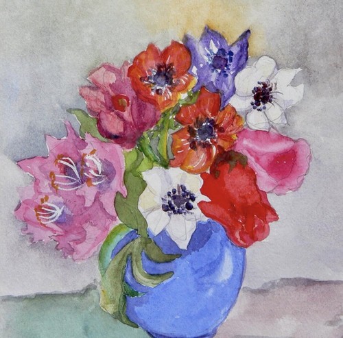 Quadro acquerello colorato - ,