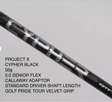 Callaway Cypher Albero di Trasmissione Nero 50g 5.0 Albero Flessibile Senior (SS10)