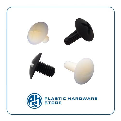 Viti plastica testa fungo - in,